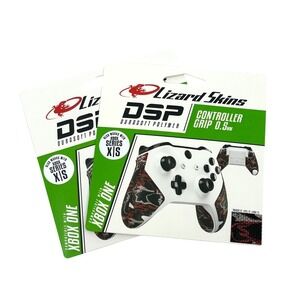 2 Pack Lizard Skins DSP Controller Grip Xbox One Wildfire Camo 0.5mm NEW